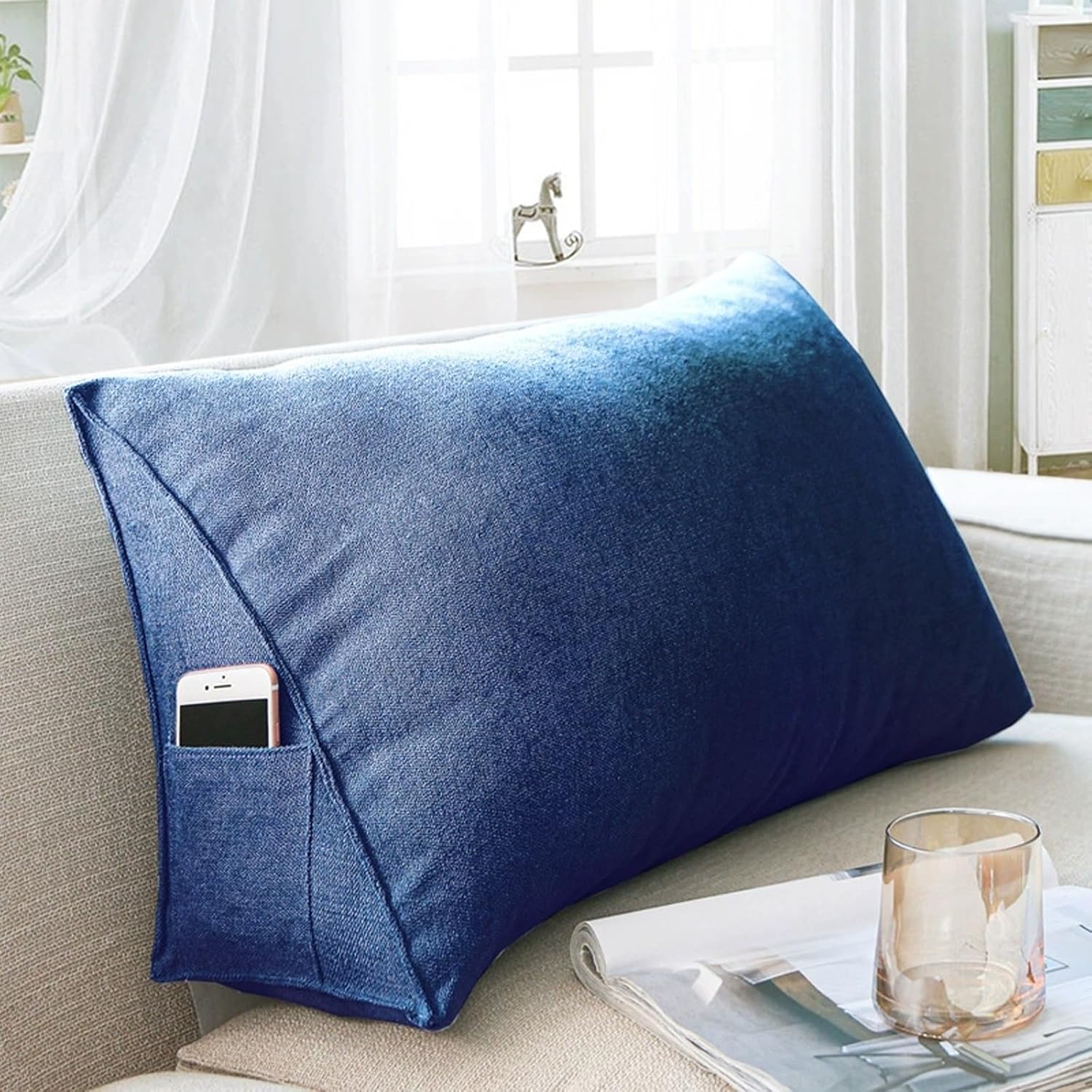 Yonwait Wedge Pillow for Bed and Sofa Comfort