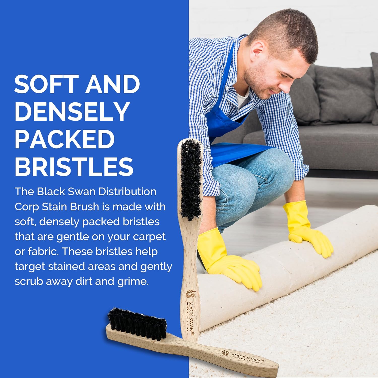 2 Pack Carpet Spot Removers Cleaning Tools