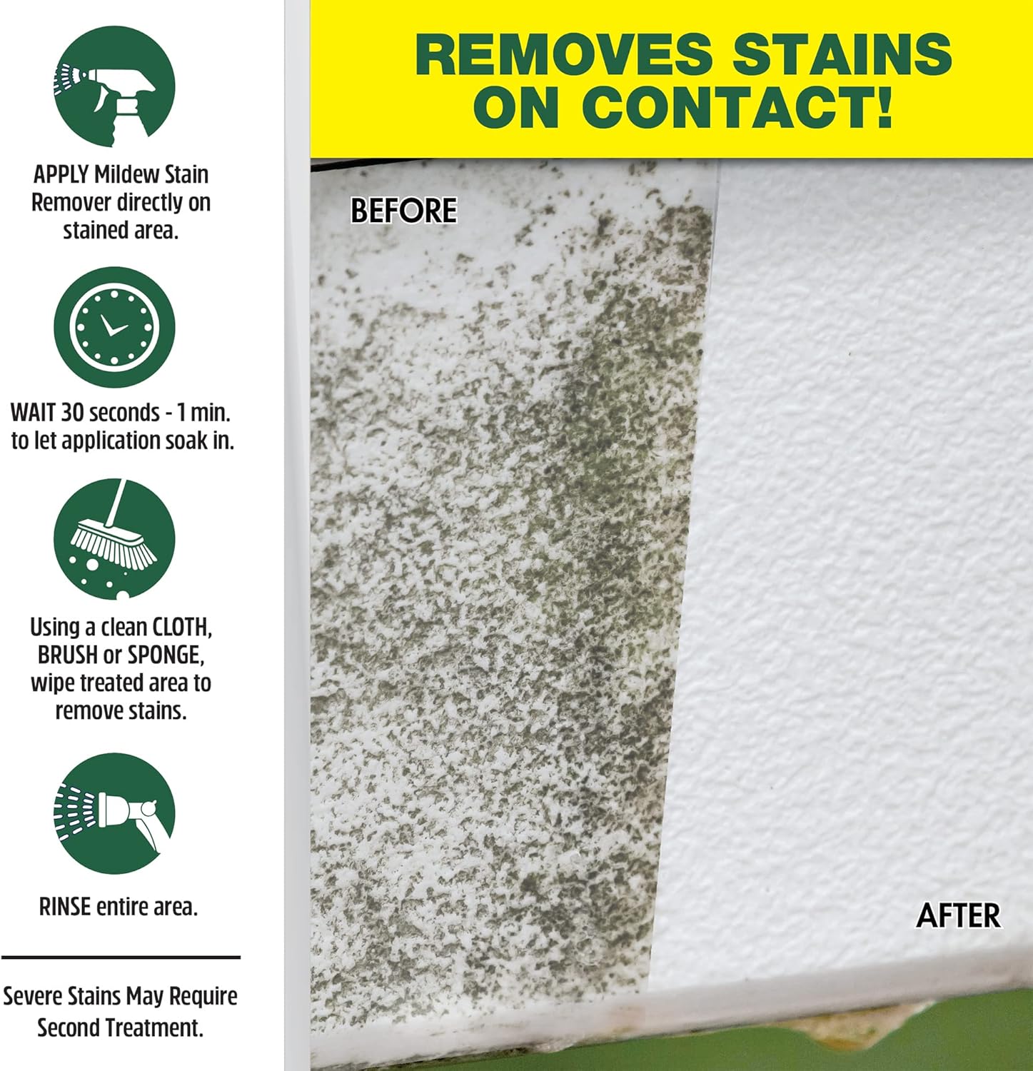 STAR BRITE Home Mildew Stain Remover Gel Spray - 32 OZ 1