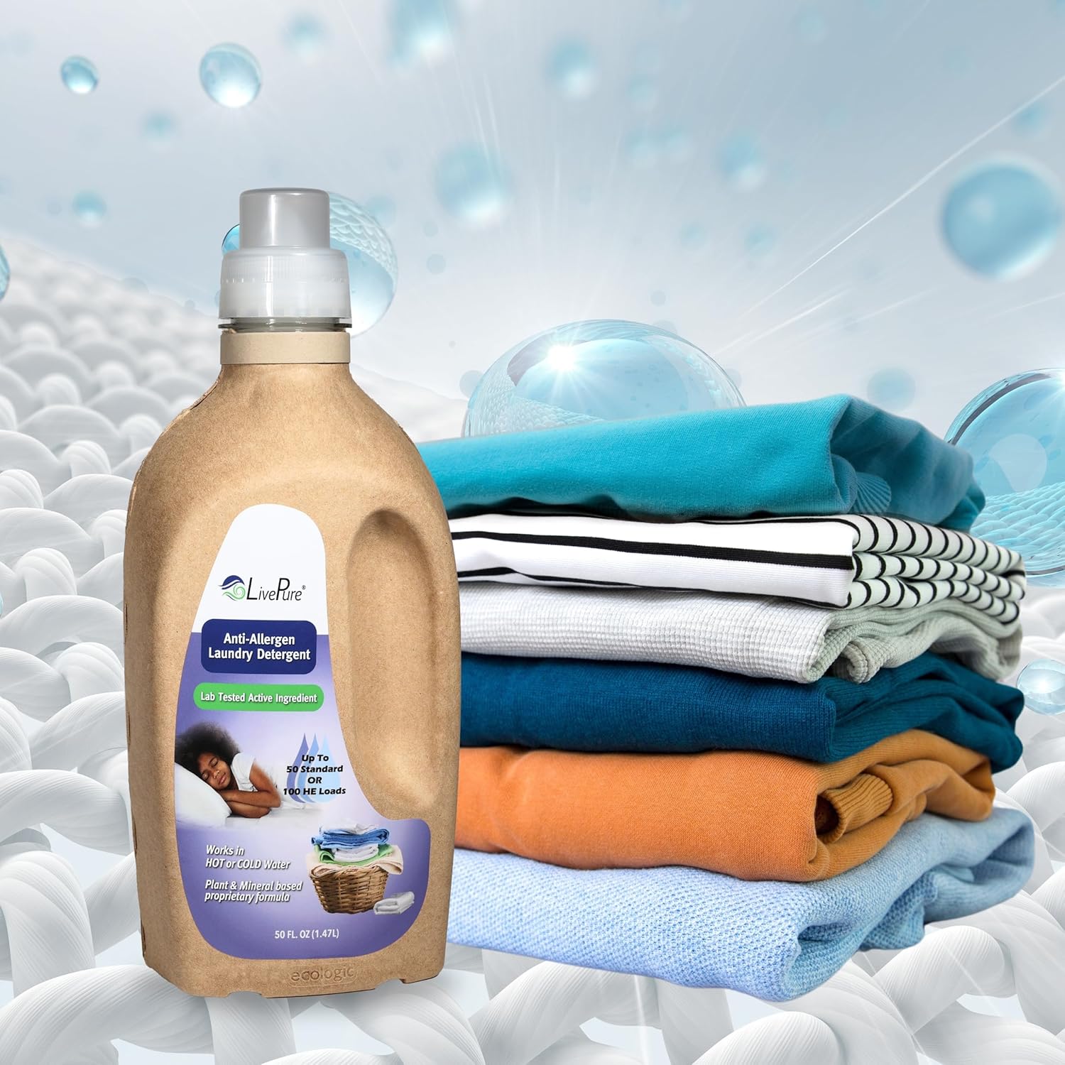 LivePure Anti-Allergen 50 OZ Liquid Detergent