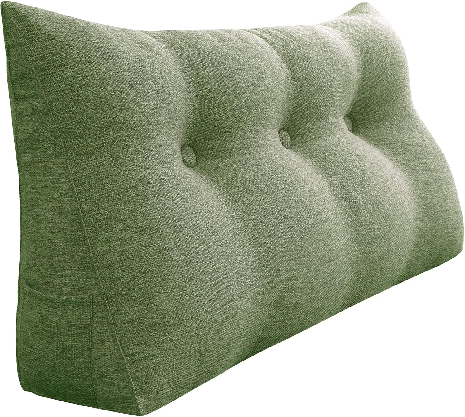 Homecozy Wedge Headboard Pillow for Reading and Bed Rest