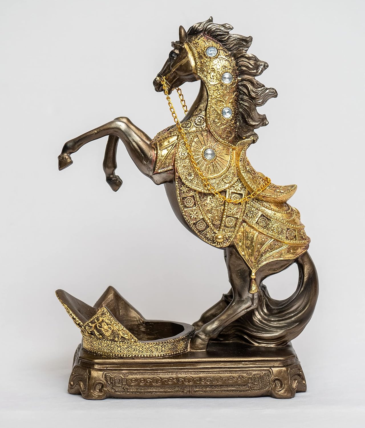 Dalax Horse Wine Bottle Holder Tabletop Decor