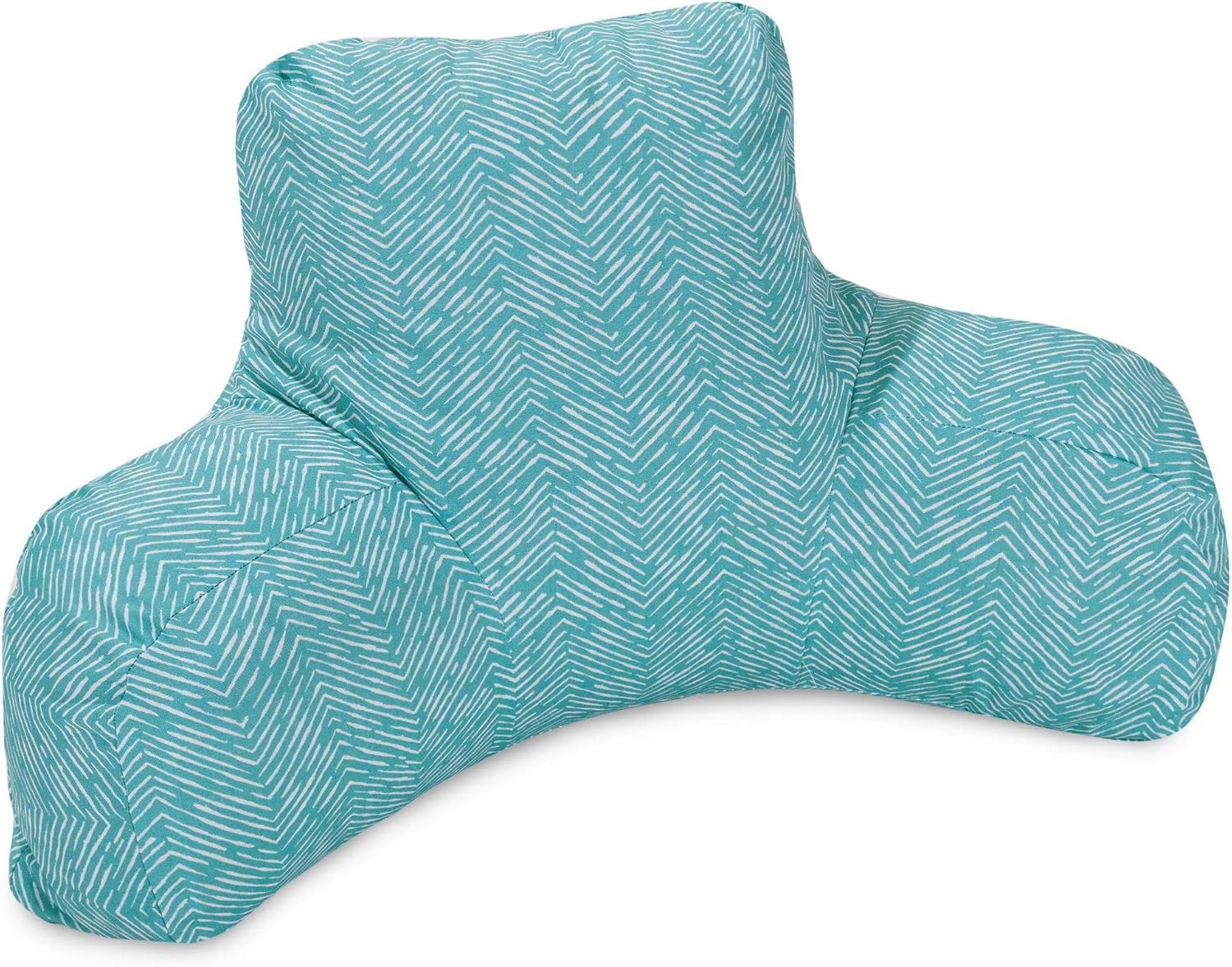 Majestic Home Goods Navajo Reading Pillow in Teal