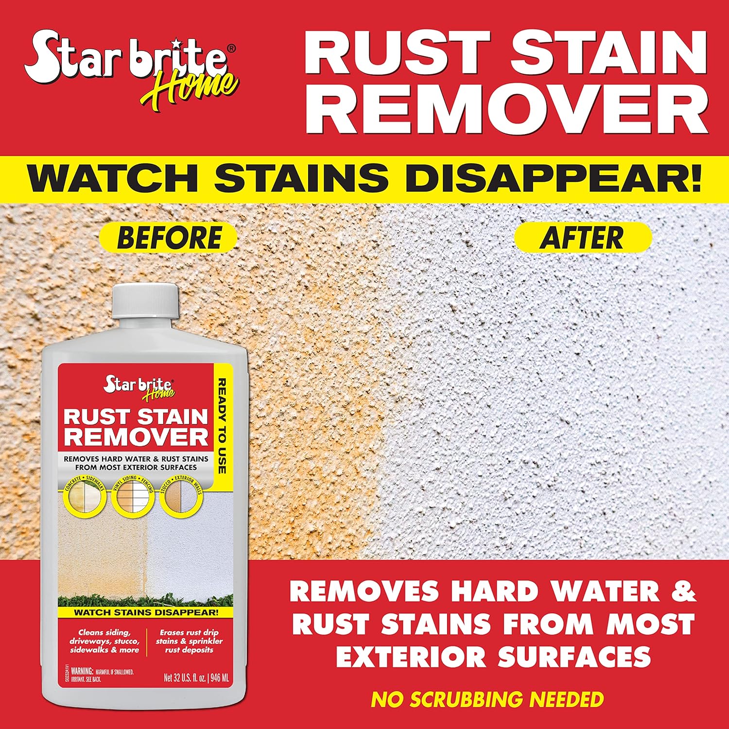 STAR BRITE Rust Stain Remover 32 OZ
