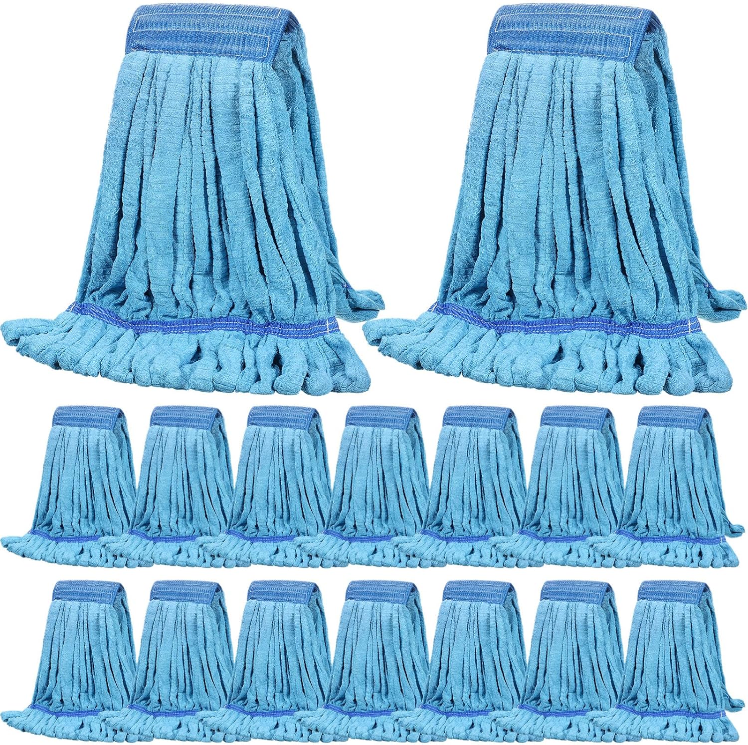 Lallisa 16 Pcs Microfiber Mop Head Refill 1