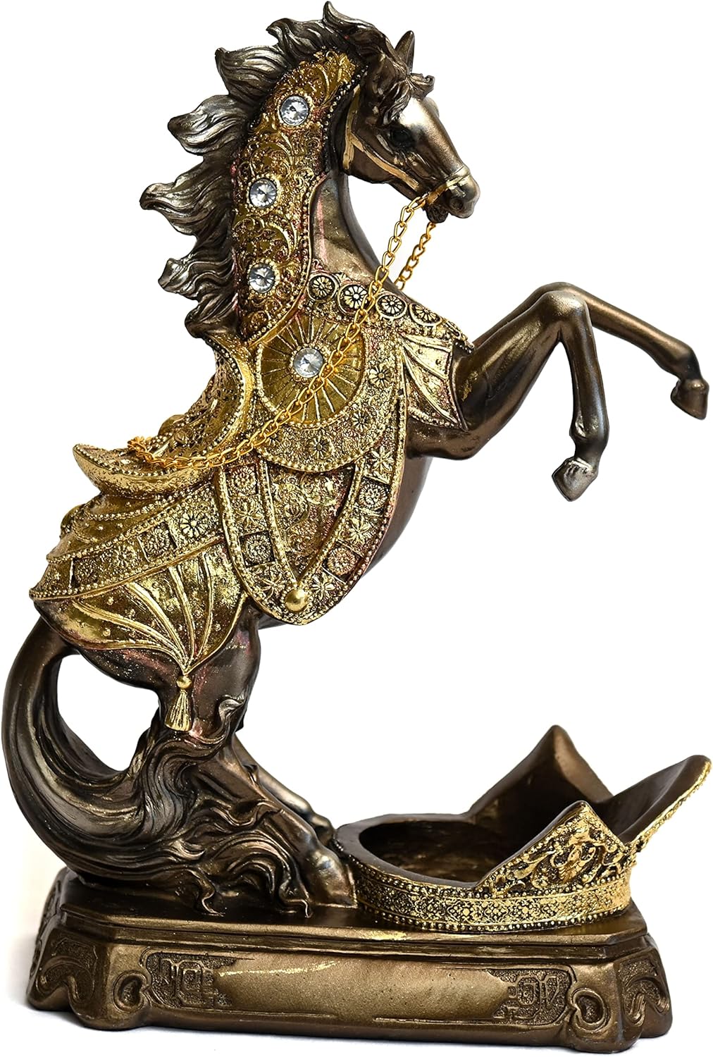 Dalax Horse Wine Bottle Holder Tabletop Decor